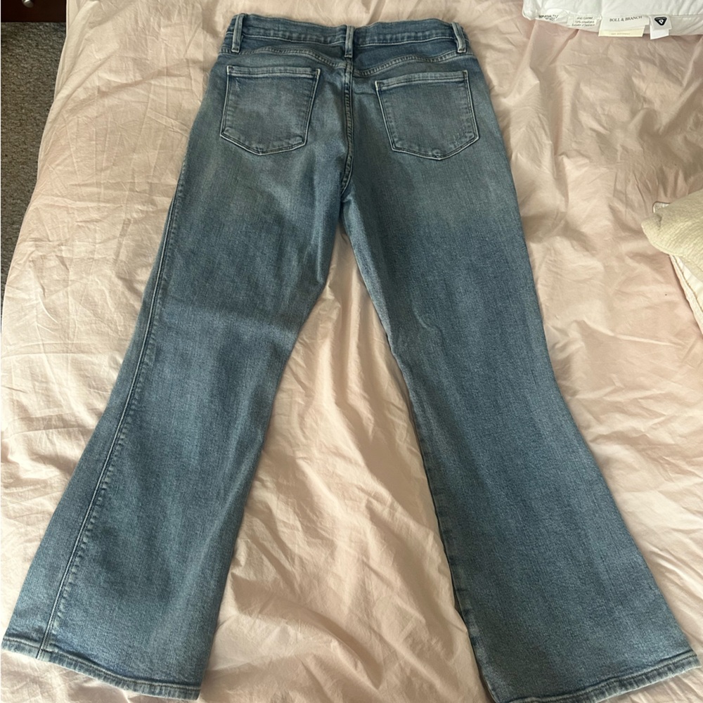 FRAME Le Sylvie Kick Boot- Size 29 Blue Jeans